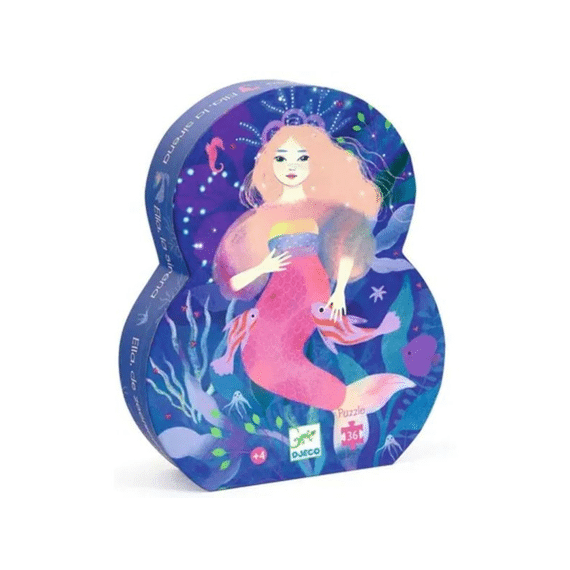 Djeco Puzzel 36st Silhouette Ella