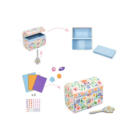 Djeco Do It Yourself Mosaic & Stickers Schat