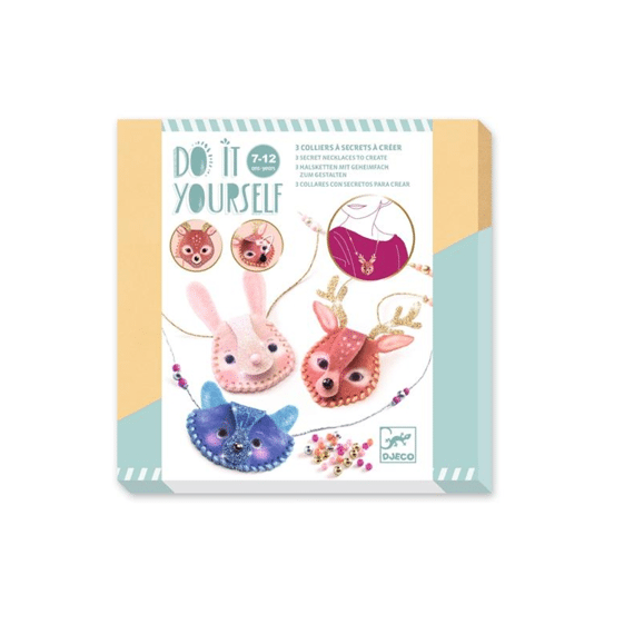 Djeco Do It Yourself Halskettingen 3st