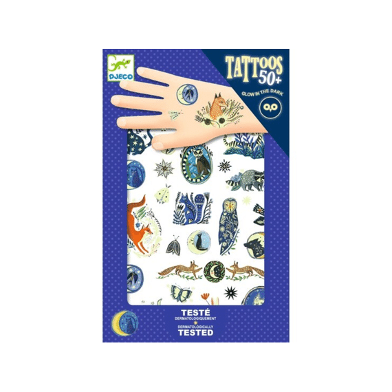 Djeco Tattoos Nachtelijke Reflectie