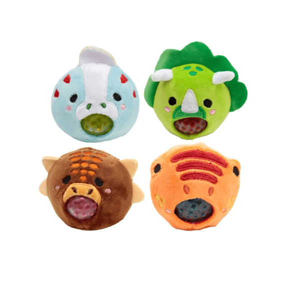 Squeezies Stressbal Dinosaurus Assortiment Van 4 Stuks
