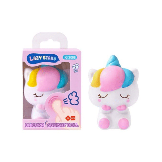 Lazy Stars Squishy Pop Eenhoorn