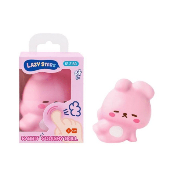 Lazy Stars Squishy Pop Konijn