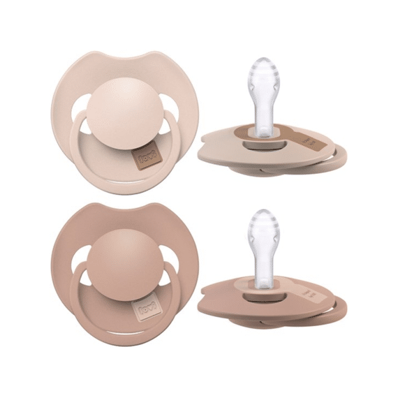 Difrax Lovi Fopspeen Prime 0-6m Nude/blush