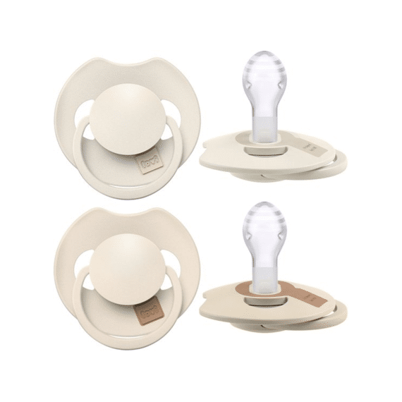 Difrax Lovi Fopspeen Prime 18m+ Coconut/ivory