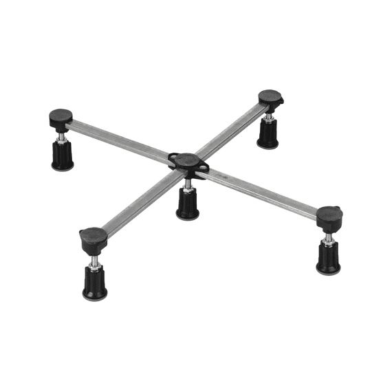 Verstelbare Douchebaksteun Set Van 4 H85/135 Capac. 450kg/voet