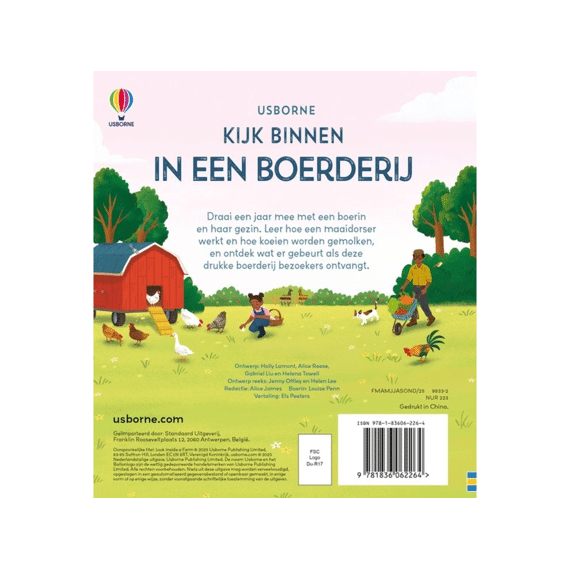 Kijk Binnen In Een Boerderij