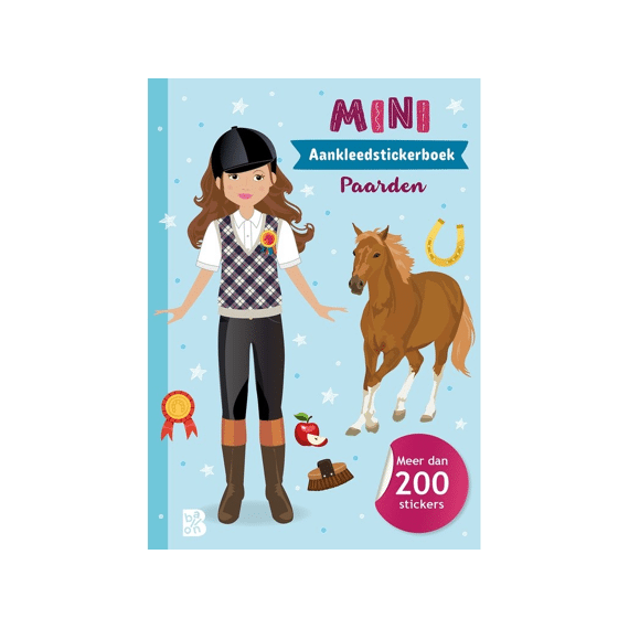Mini Aankleedstickerboek Paarden