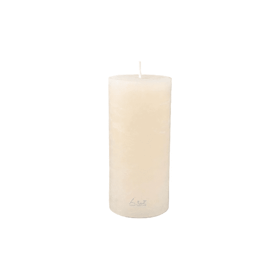 Luz Your Senses Rustic - Cilinderkaars - Aspergewit - D7xh20cm
