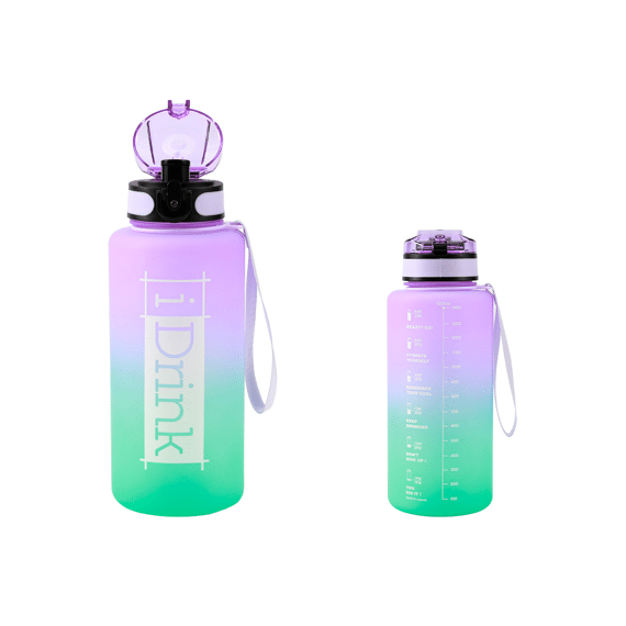 Tritan Bottle 1500ml Purple/aquamarine Idrink