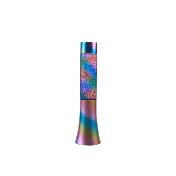 Itotal Flared Glitter Lamp Opal