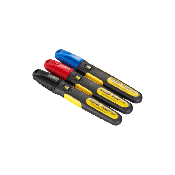 Stanley Fatmax Markeerstift Rood/Zwart/Blauw (3x)