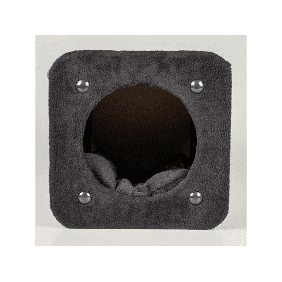 Krabtunnel Square 30x30x28cm Zwart