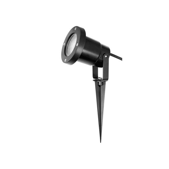 Tuinspot Spies Burgos Gu10 Zwart