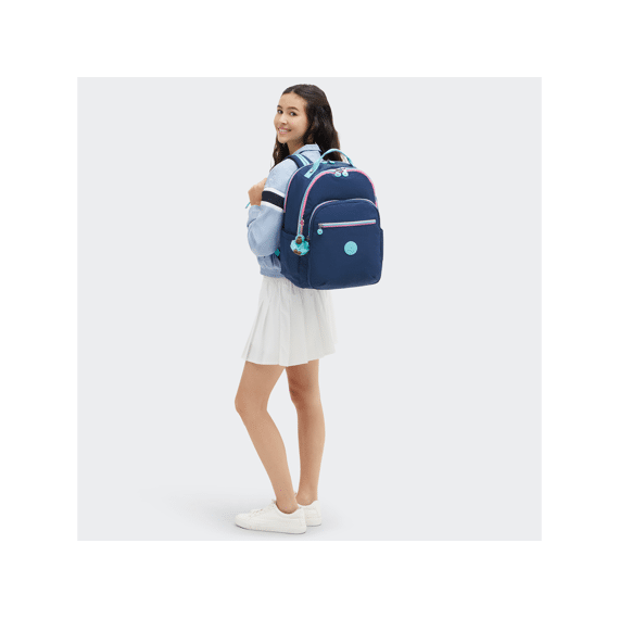 Kipling Rugzak Seoul College Extra Resort Navy