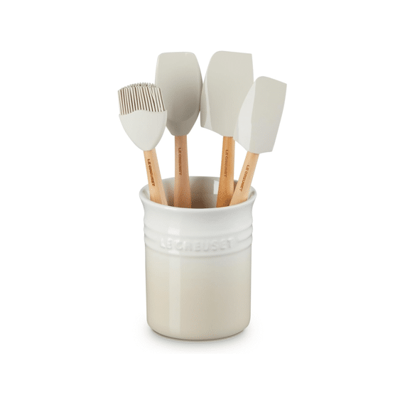 Le Creuset Spatelpotset Met 4 Spatels Rd Classic Sw 1l Mering Rb