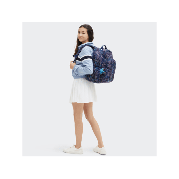 Kipling Rugzak Seoul College Extra Disco Fish