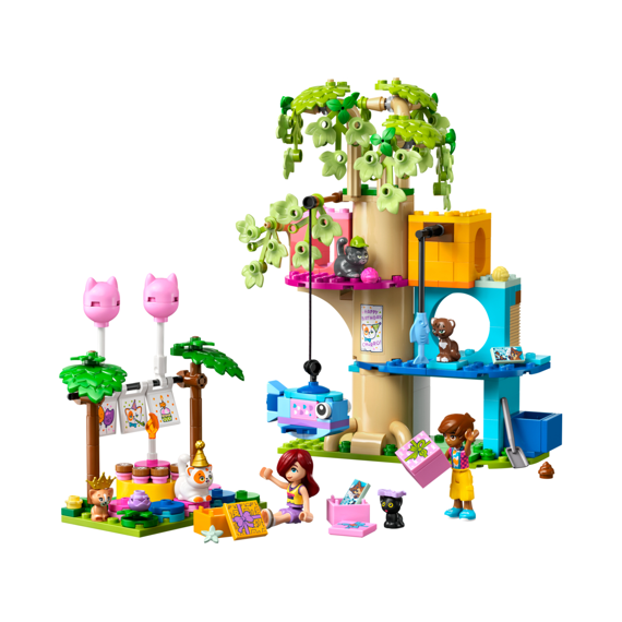 Lego Friends  Kattenverjaardagsfeestje En Boomhut 42666