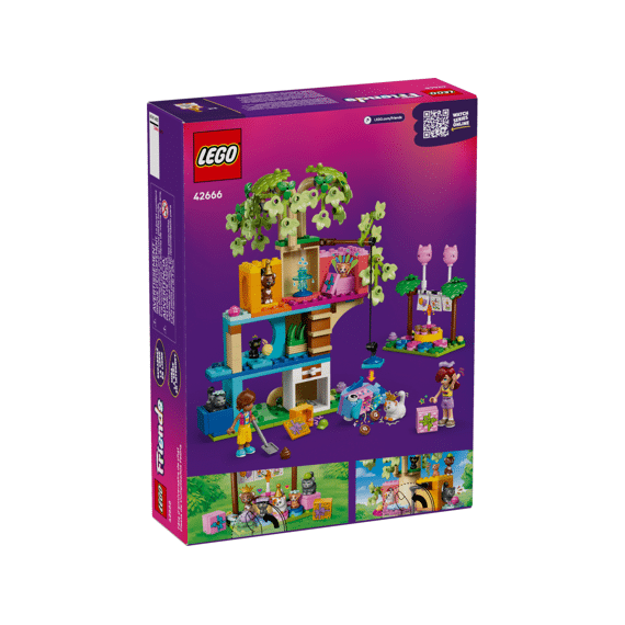 Lego Friends  Kattenverjaardagsfeestje En Boomhut 42666
