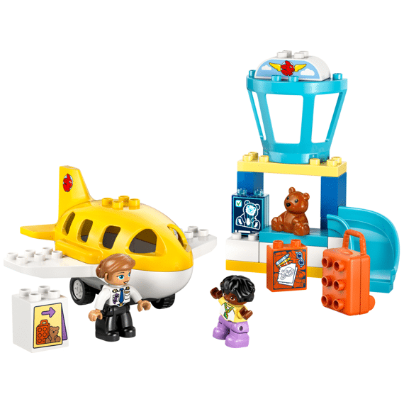 Lego Duplo Town Voor Het Eerst Op Het Vliegveld 10443