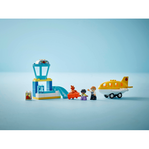 Lego Duplo Town Voor Het Eerst Op Het Vliegveld 10443