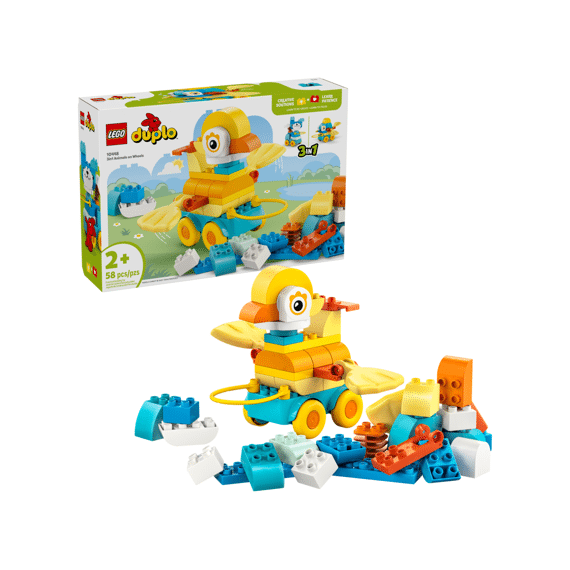 Lego Duplo Town 3-in-1 Dieren Op Wielen 10448