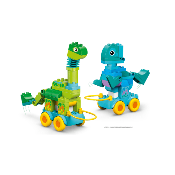 Lego Duplo Town 3-in-1 Dinosaurussen Op Wielen 10451