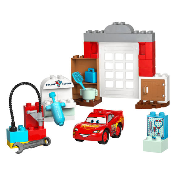 Lego Duplo Disney Mcqueens Bezoek Aan Docs Garage 10456