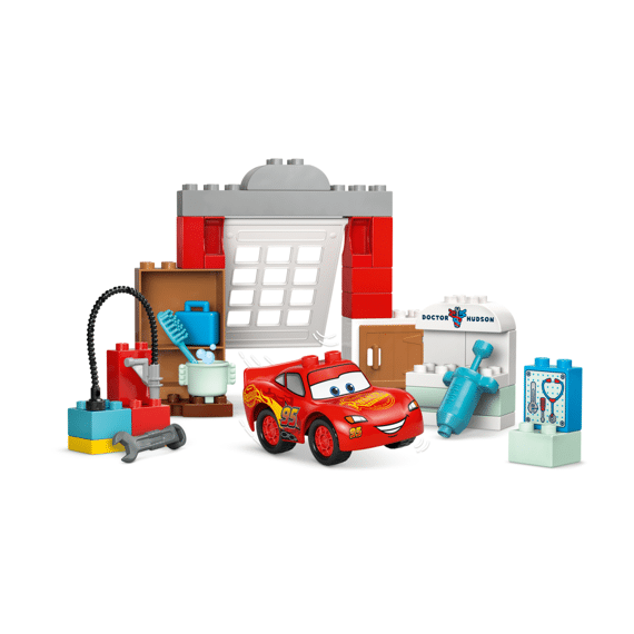 Lego Duplo Disney Mcqueens Bezoek Aan Docs Garage 10456
