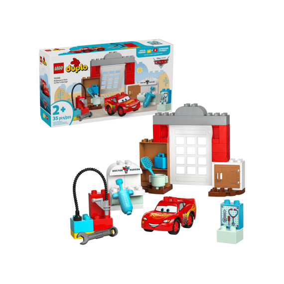 Lego Duplo Disney Mcqueens Bezoek Aan Docs Garage 10456