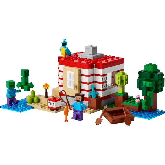 Lego Minecraft Het Tnt Junglehuis 21275