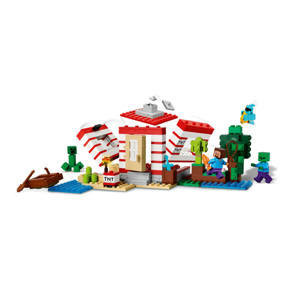 Lego Minecraft Het Tnt Junglehuis 21275