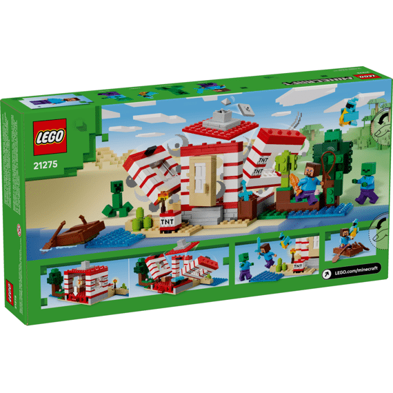 Lego Minecraft Het Tnt Junglehuis 21275