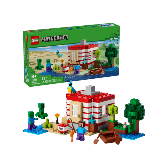 Lego Minecraft Het Tnt Junglehuis 21275