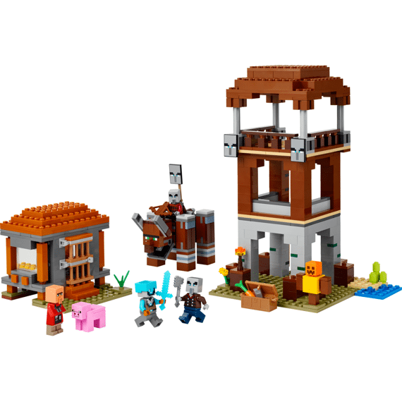 Lego Minecraft De Plunderaar Buitenpost En Verwoester 21278