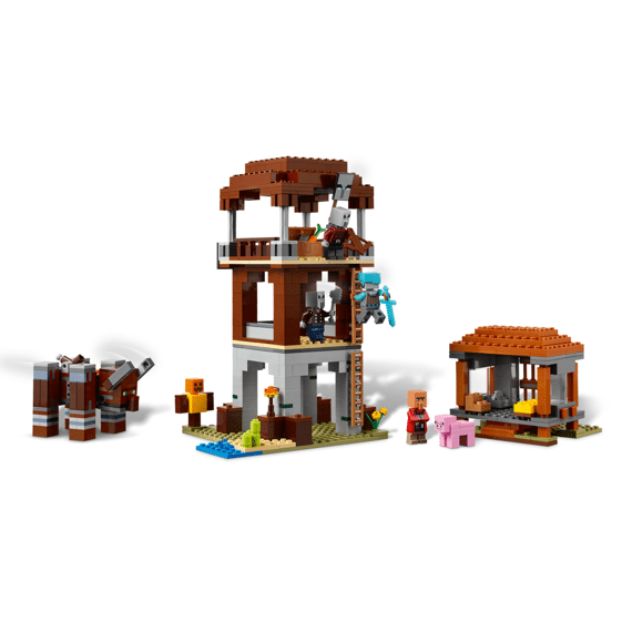 Lego Minecraft De Plunderaar Buitenpost En Verwoester 21278