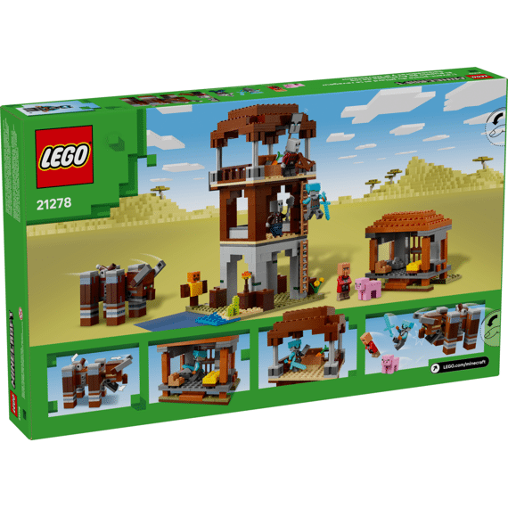 Lego Minecraft De Plunderaar Buitenpost En Verwoester 21278