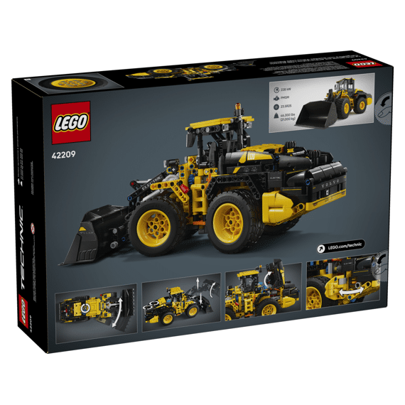 Lego Technic Volvo L120 Electric Wiellader 42209