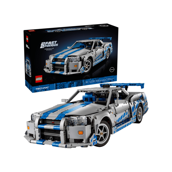 Lego Technic 2 Fast 2 Furious Nissan Skyline Gt-r 42210