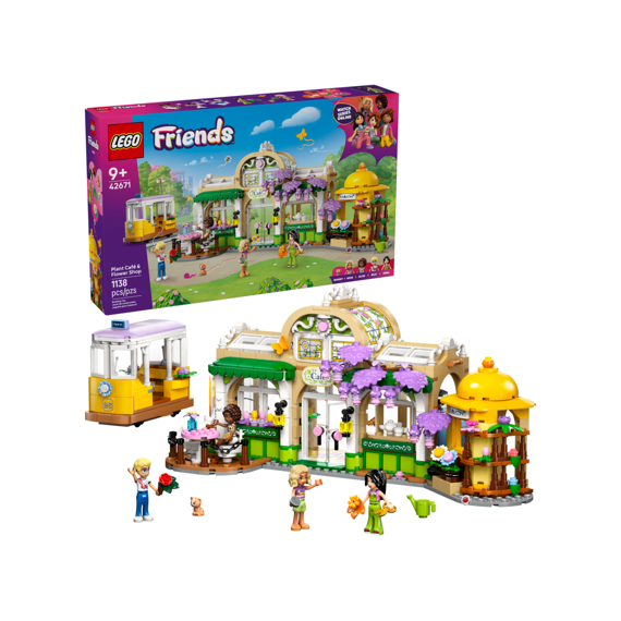 Lego Friends Plantencafé En Bloemenwinkel 42671