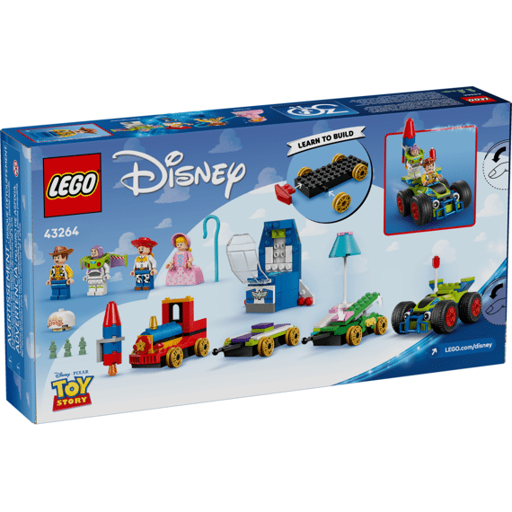 Lego Disney Pixar Toy Story Feesttrein En Rc Auto 43264