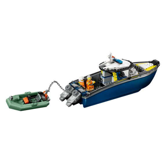 Lego City Achtervolging Met Politieboot 60456