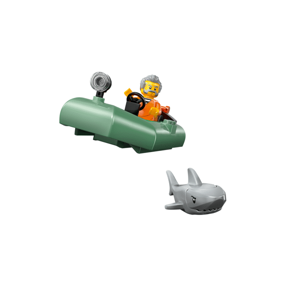 Lego City Achtervolging Met Politieboot 60456