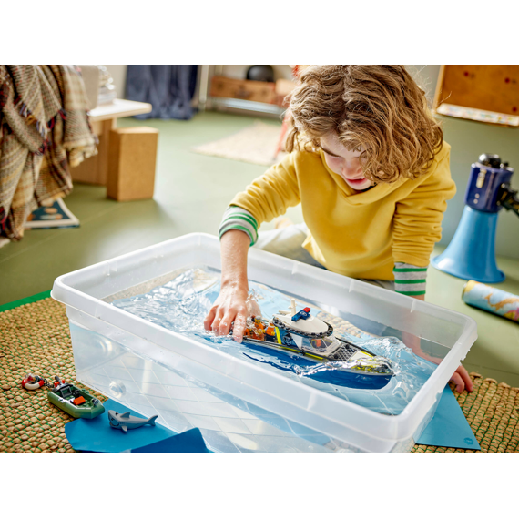 Lego City Achtervolging Met Politieboot 60456
