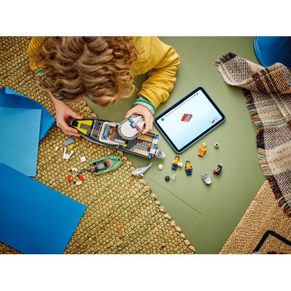 Lego City Achtervolging Met Politieboot 60456