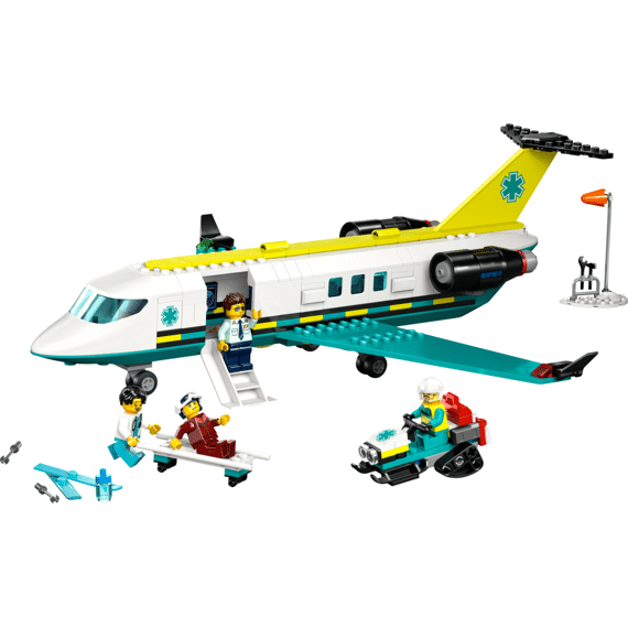 Lego City Ambulancevliegtuig 60465