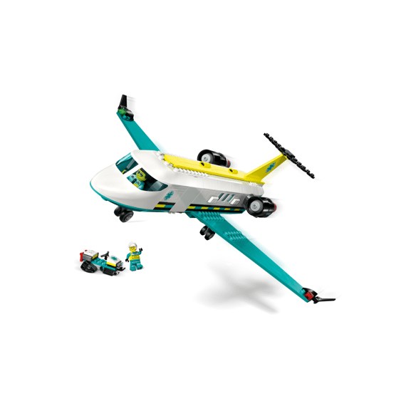 Lego City Ambulancevliegtuig 60465