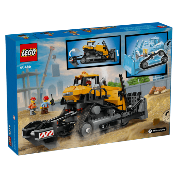 Lego City Gele Bulldozer 60466