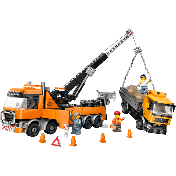 Lego City Zware Sleepwagen Met Kraan 60467