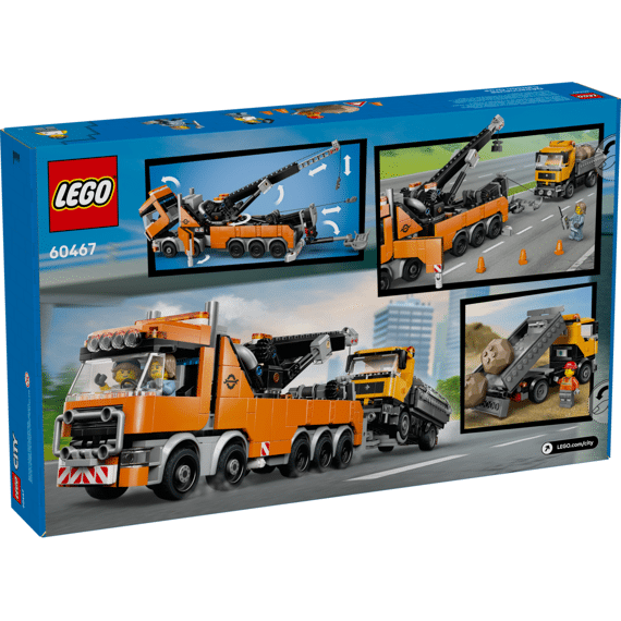 Lego City Zware Sleepwagen Met Kraan 60467